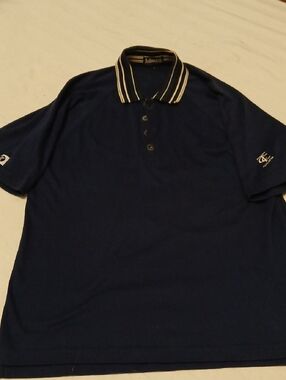 Ashworth Golf Shirt Polo For Tualatin Golf Course In Oregon L Navy